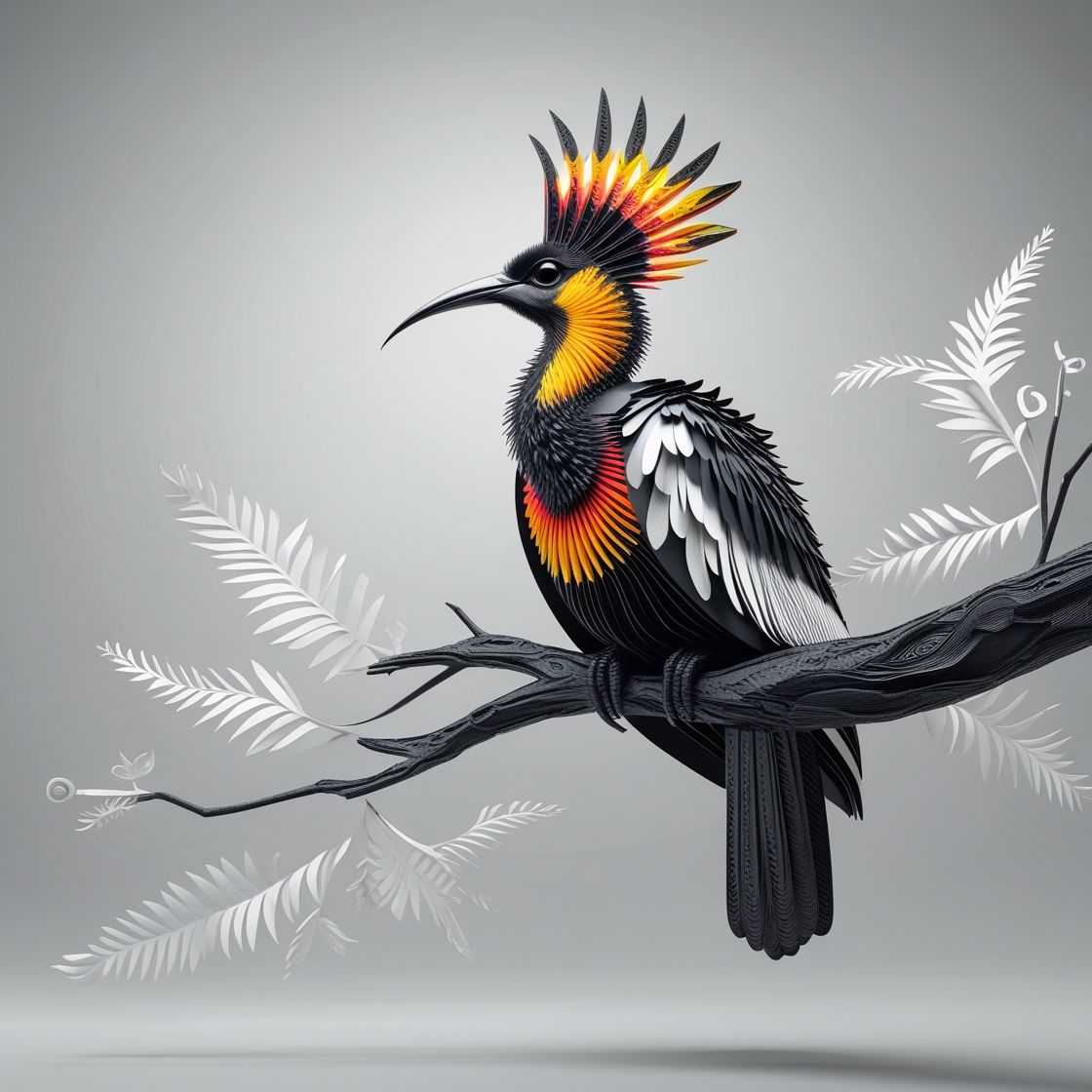 a colorful Hoopoe