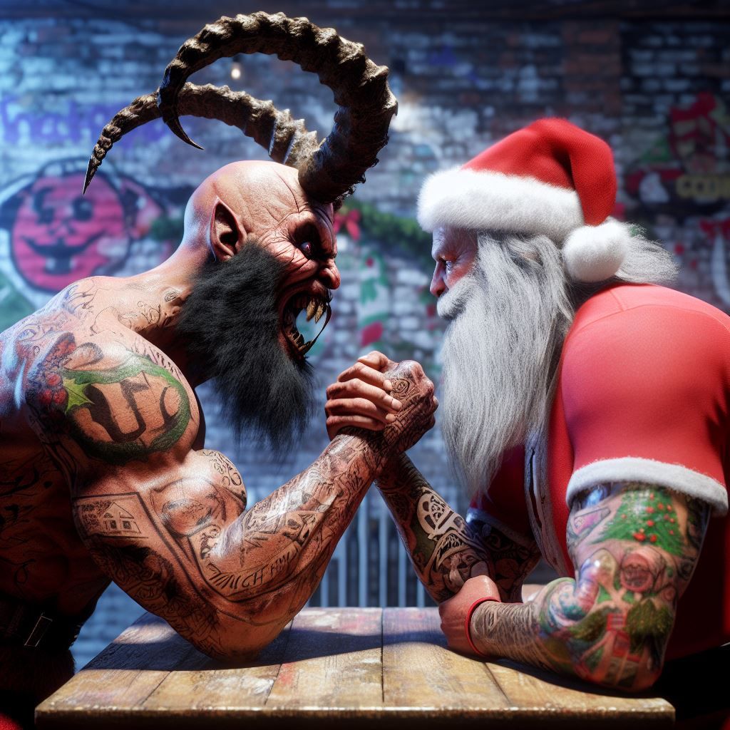 Krampus VS Santa