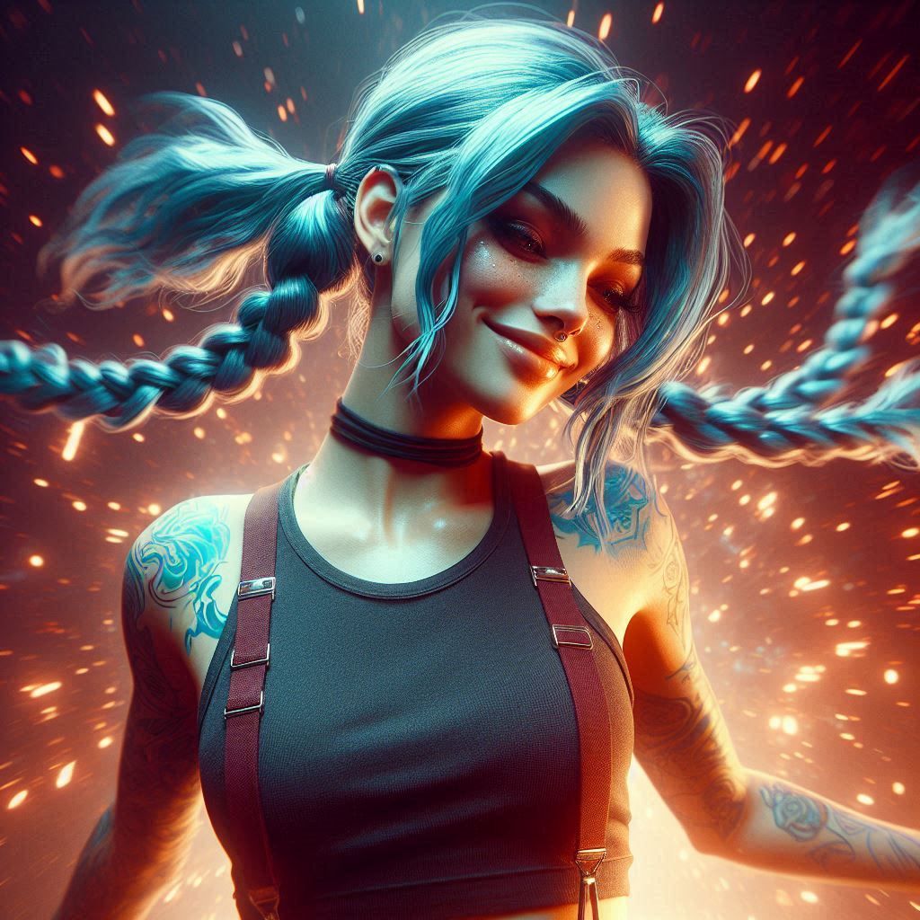 Jinx full of happiness ♥ x)