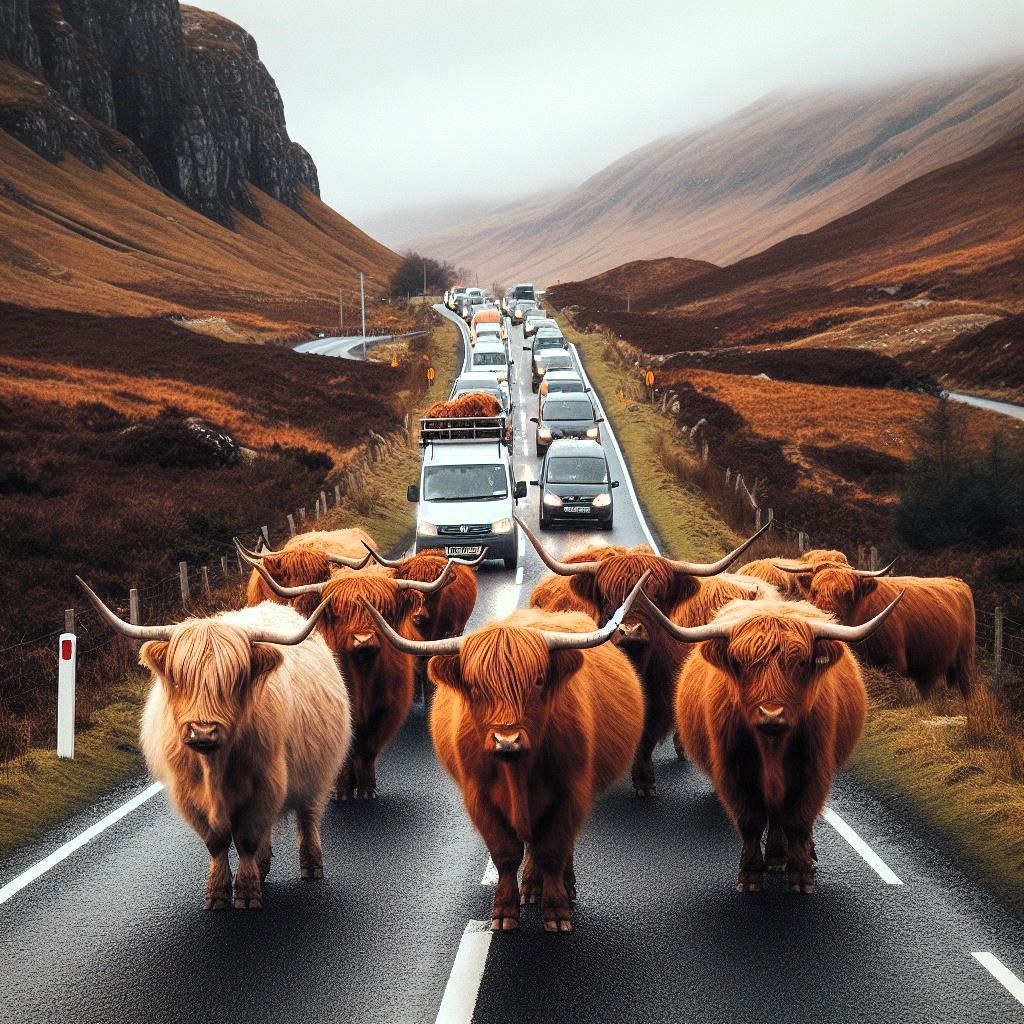 Scottish Traffic Jam