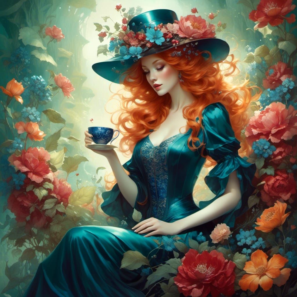 <lora:TheyLoveFlowersStyle:1.0> 