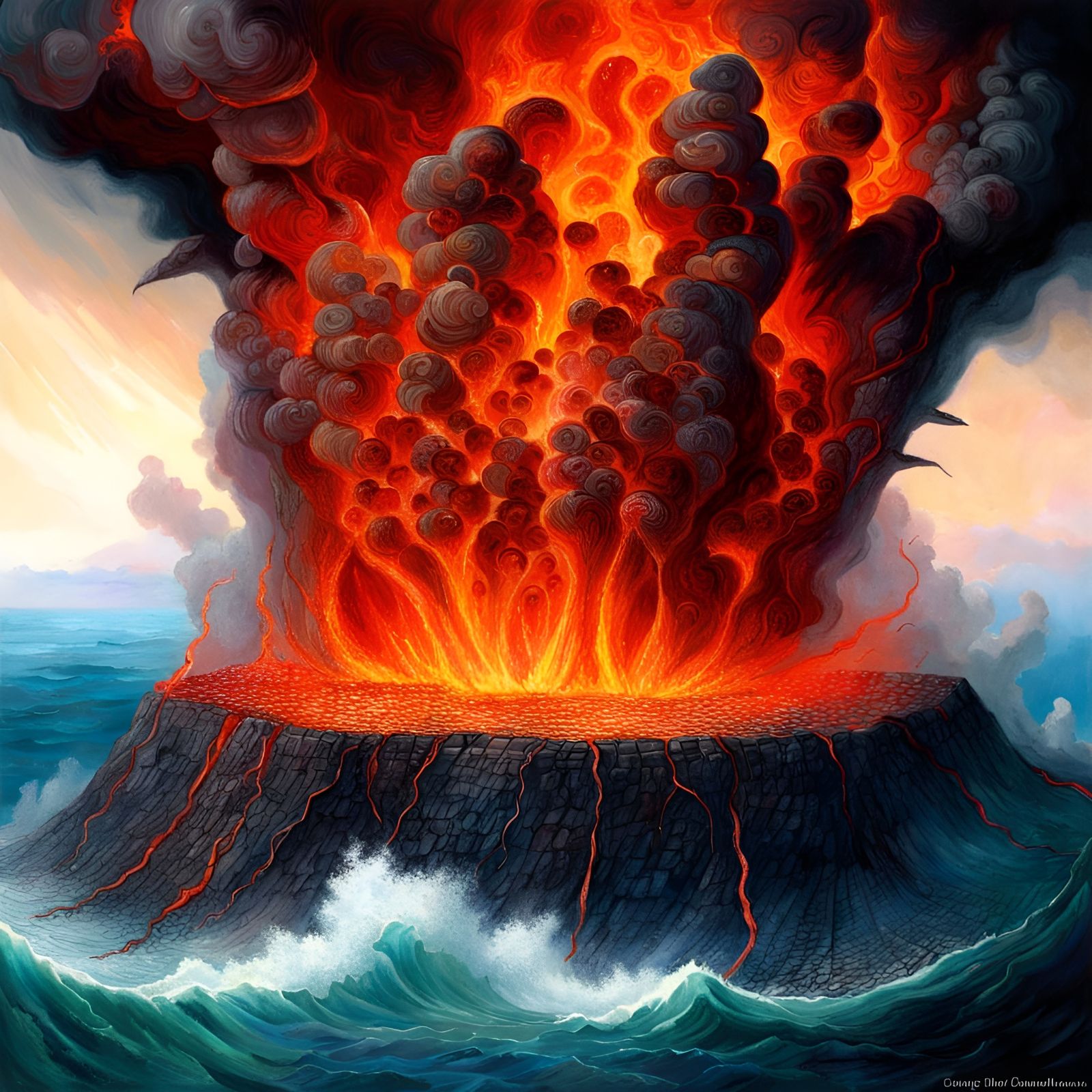 🌋