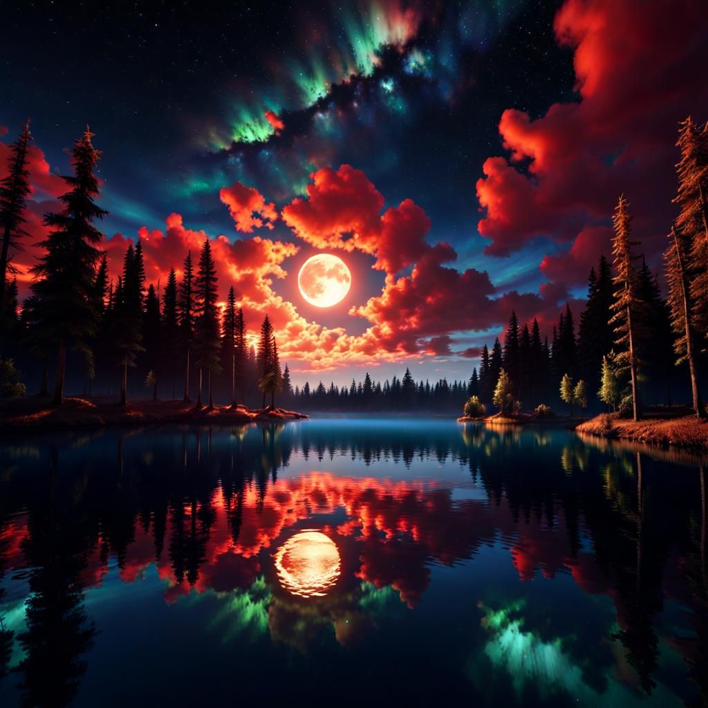 Reflection in water   by @Kristine 