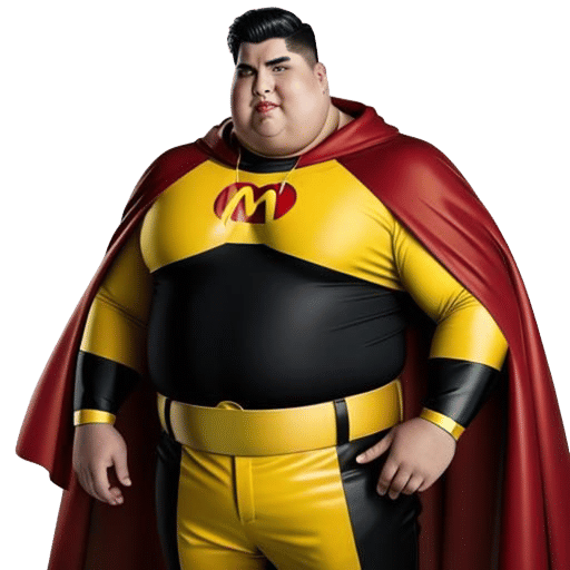 Captain McDonalds! "Would you like fries and a pacemaker with that?"