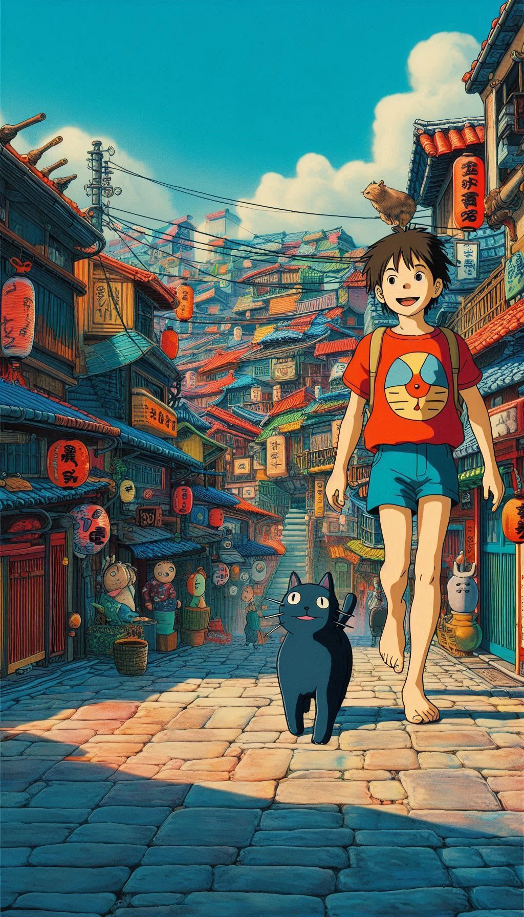 Toro & Manx Take a Walk