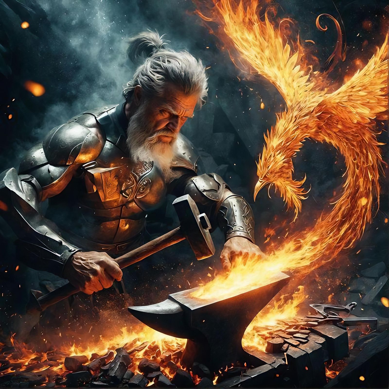 Hephaestus  by @Tenseginger