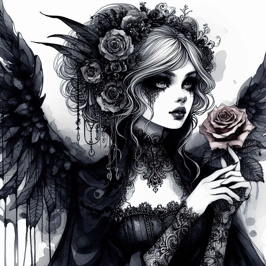 Her lips where  like Roses
