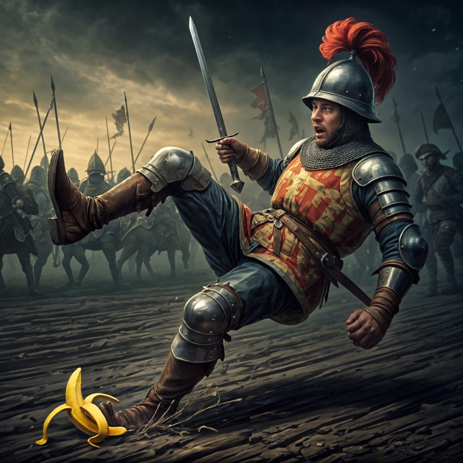 Dangers of the battlefield  by @Helvetica_