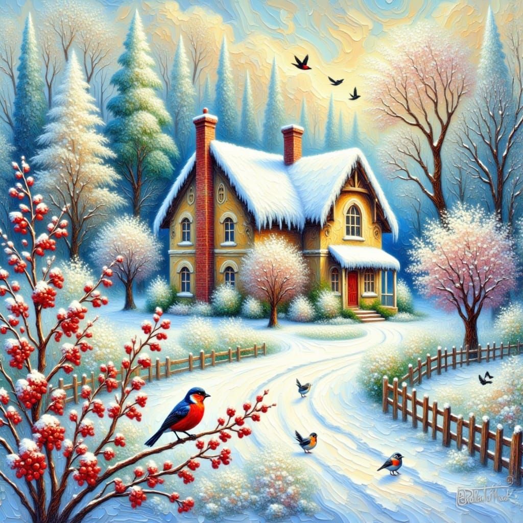  <lora:Hennie Impasto:1.0>