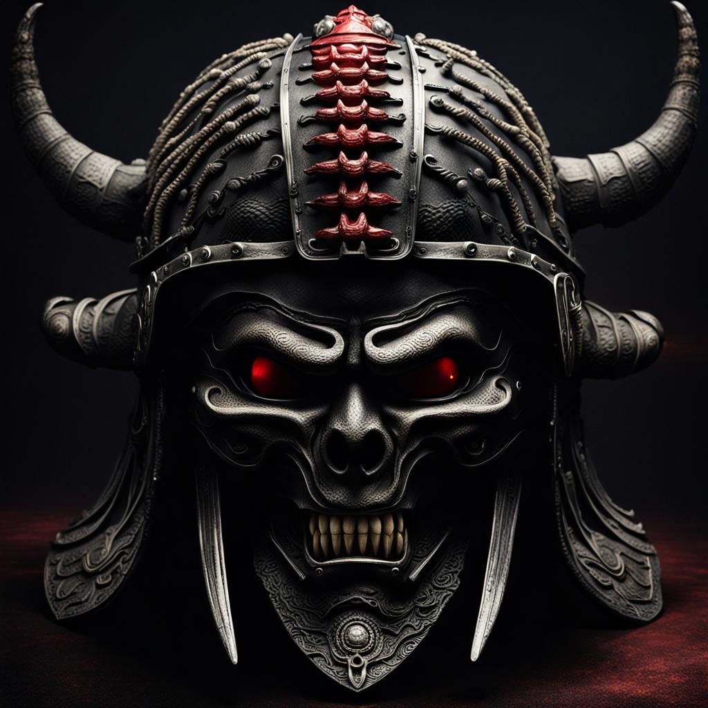 A helm for a dark overlord  by @undefined