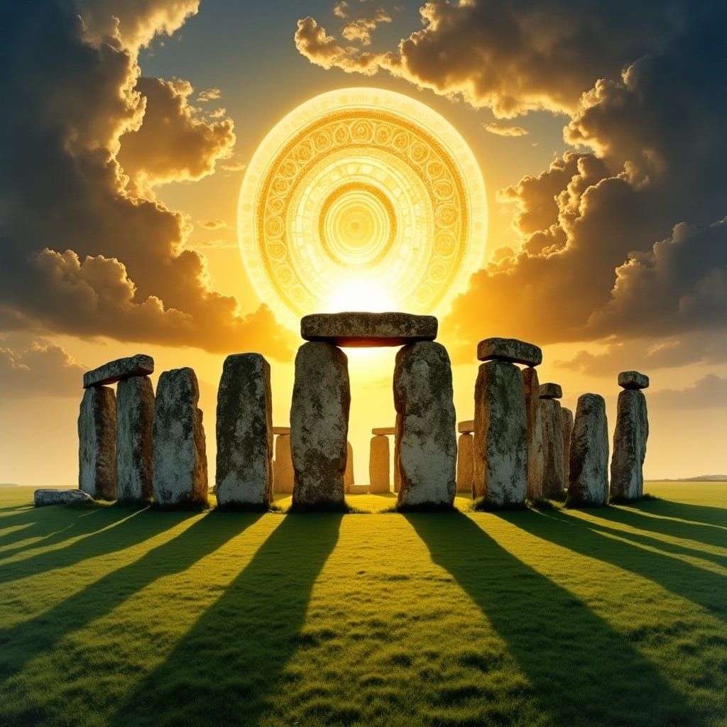 Stonehenge  by @Tasehane