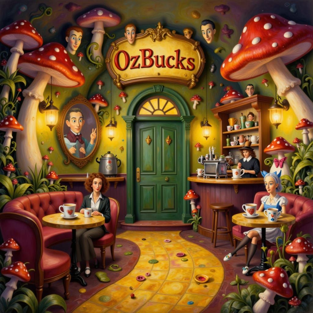Ozbucks Coffee Shop