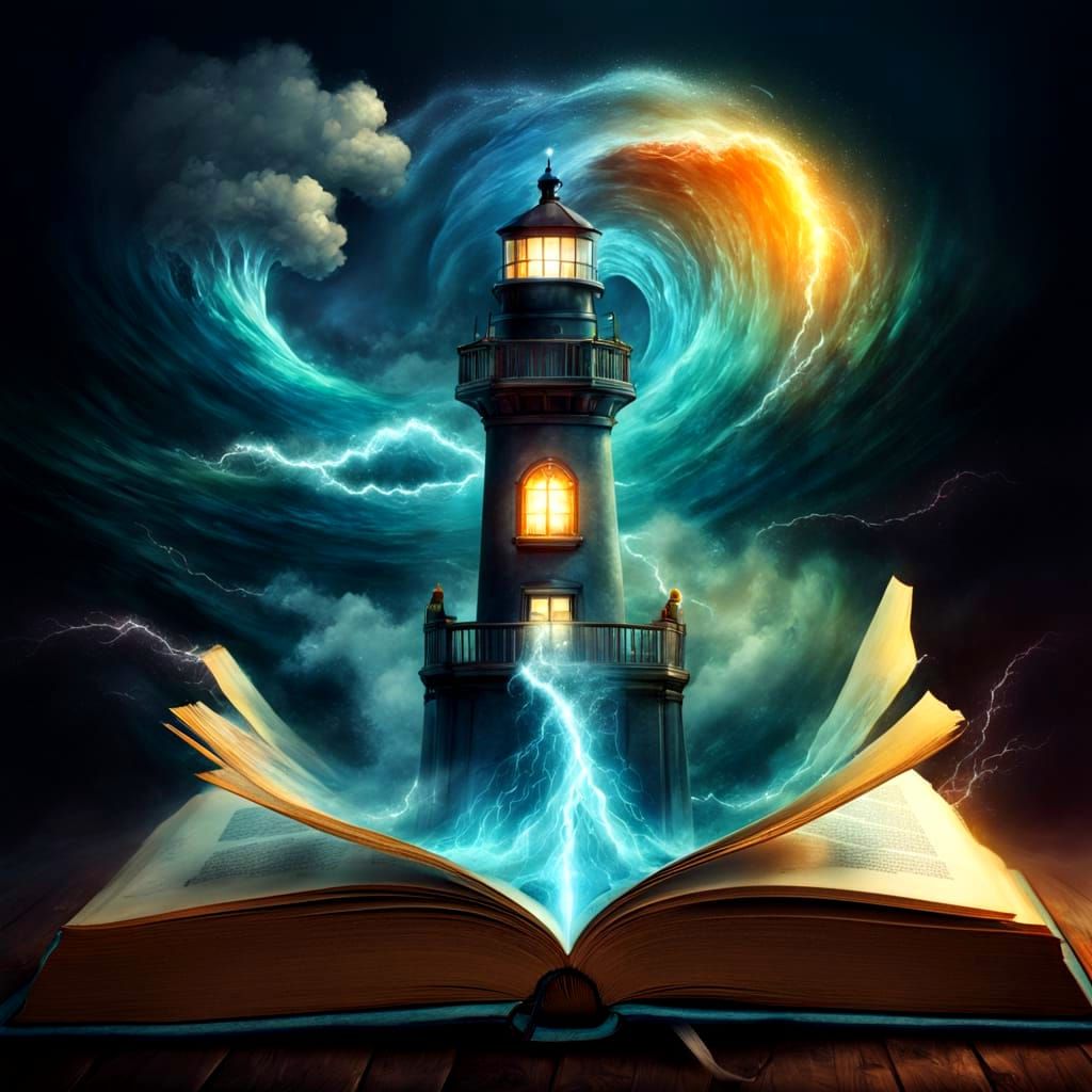 The Beacon in the Storm  by @Shywolf