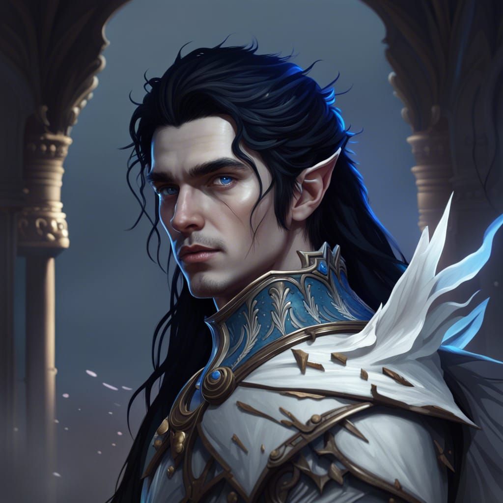 Eleran, Elven Prince - AI Generated Artwork - NightCafe Creator