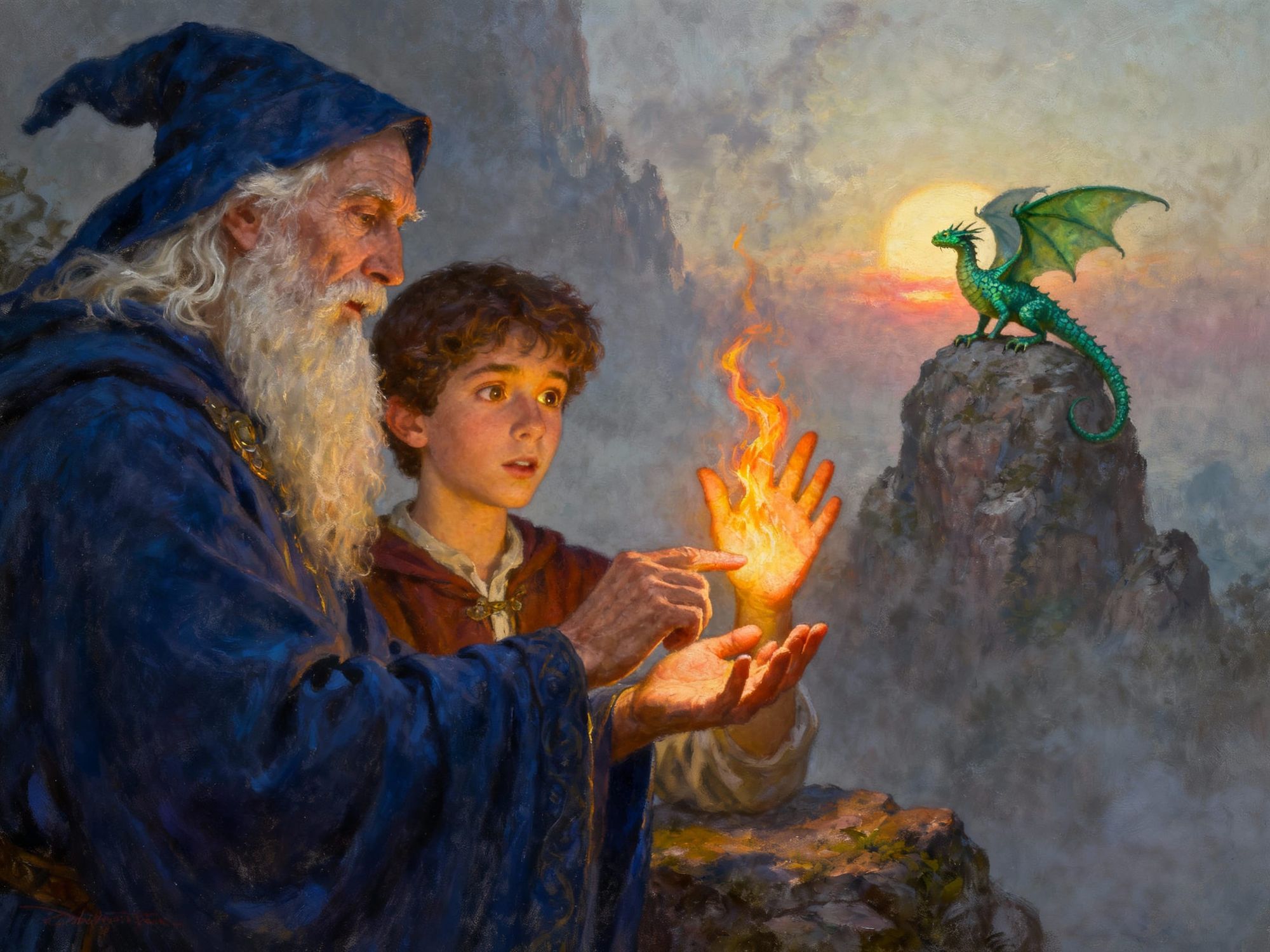 Wizards and their proteges - Start Image 2