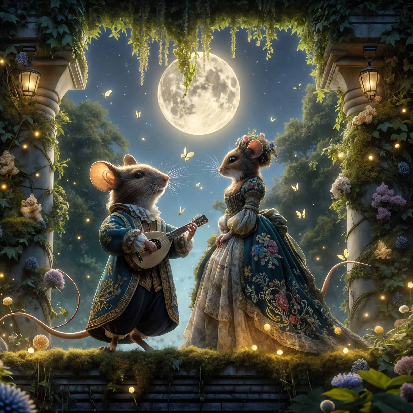 Moonlight Serenade  by @Nico