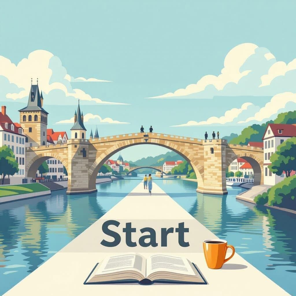 Пост-картинка: «Освіта в Німеччині – твій міст до європейського майбутнього»
Формат: 1080×1350 px (Instagram / Facebook), горизонтальна комп...