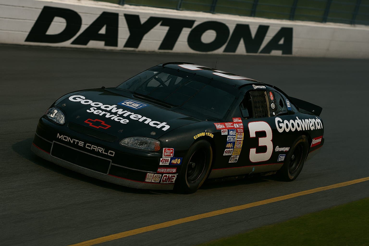 Dale Earnhardt Racing at Daytona Motorspeedway