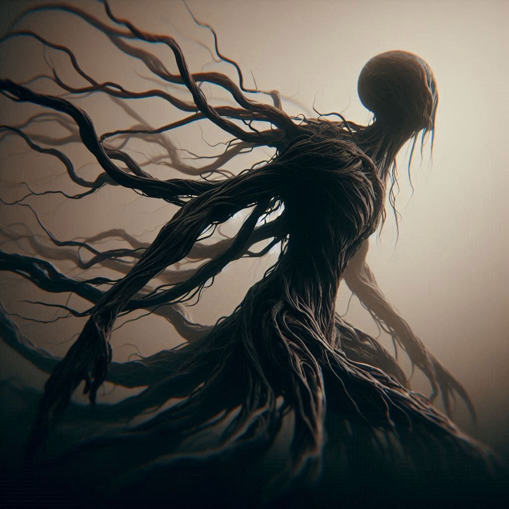 A dark creature of the forest