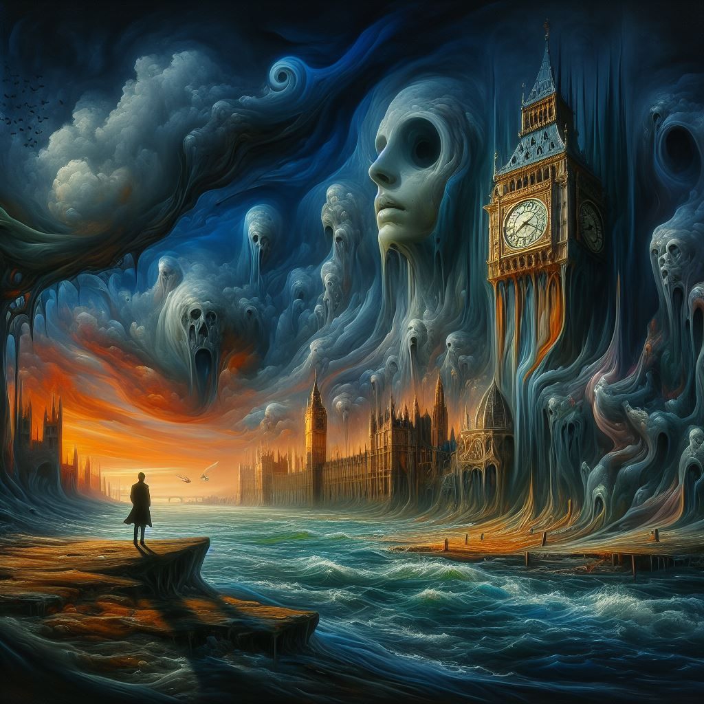 Salvatore Dali vibe, surrealism