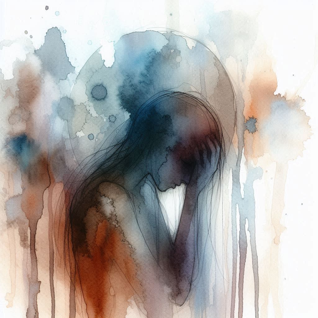 Exhaustion, headache and intense sadness