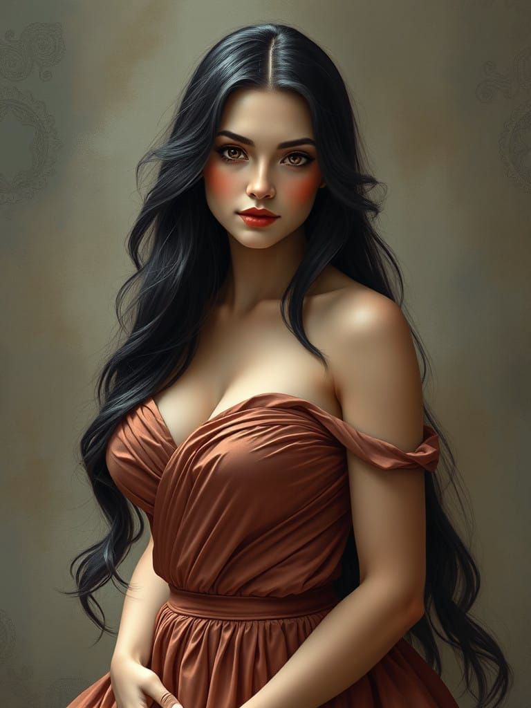 Elegant Beauty  by @Raven