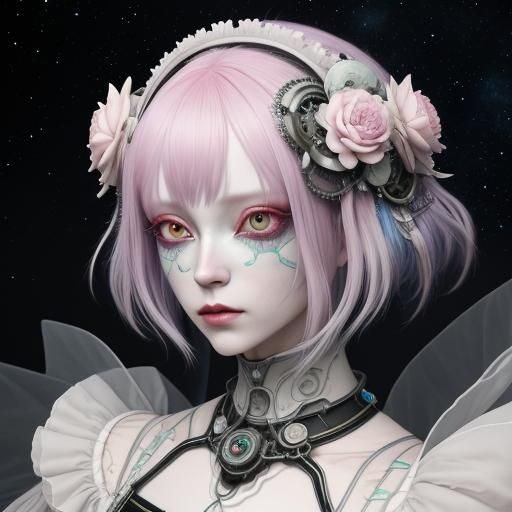 rococo biopunk - AI Generated Artwork - NightCafe Creator