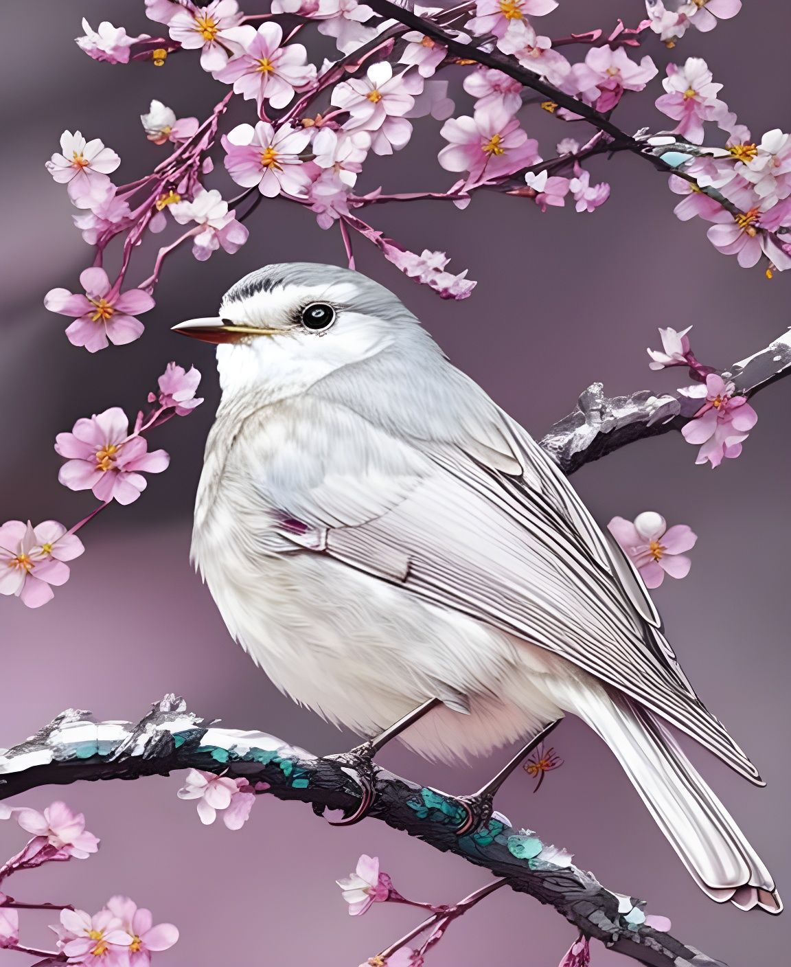 Little Robin singing for Spring   by @Kle00