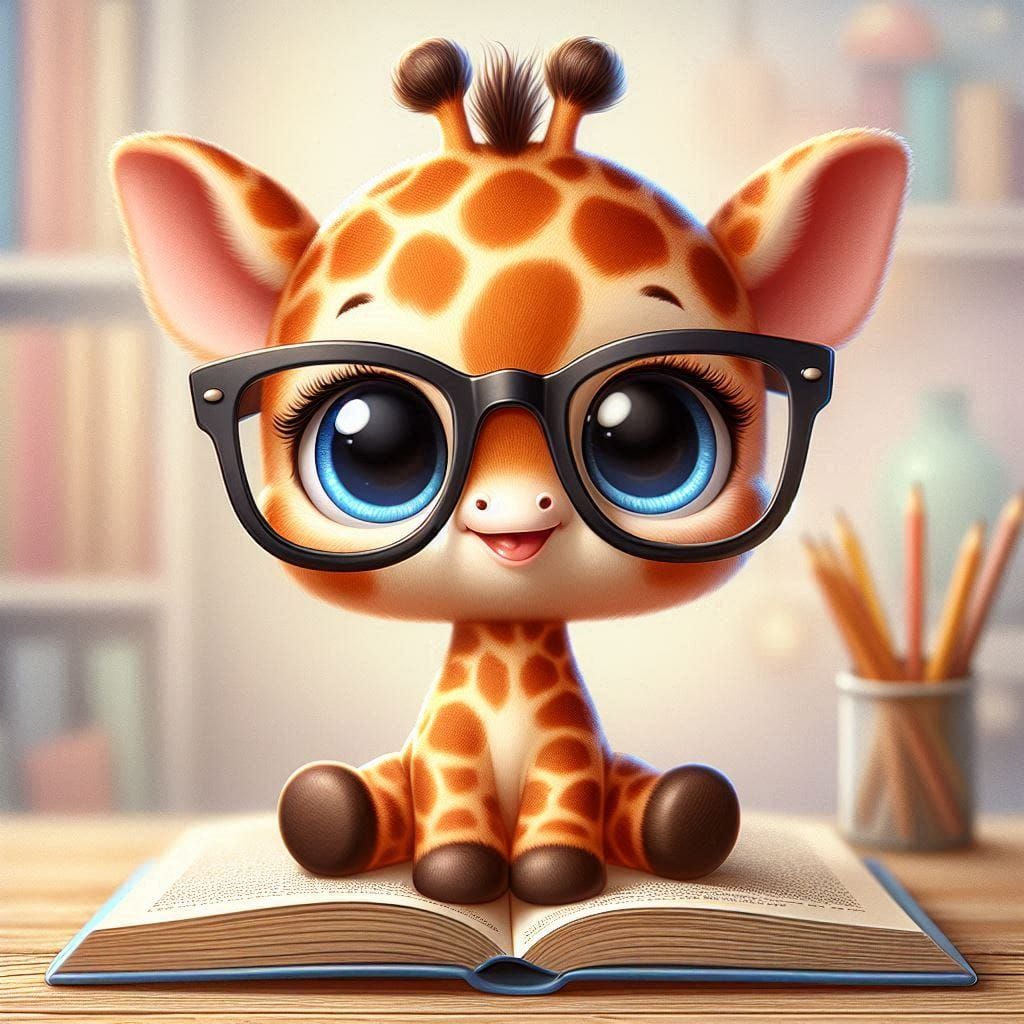 cute giraffe  by @Gaby