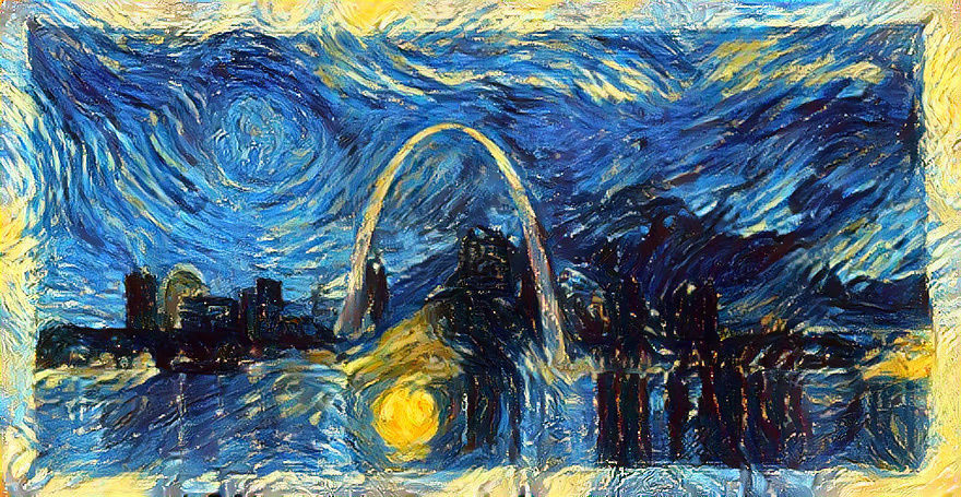 Starry Night in St. Louis