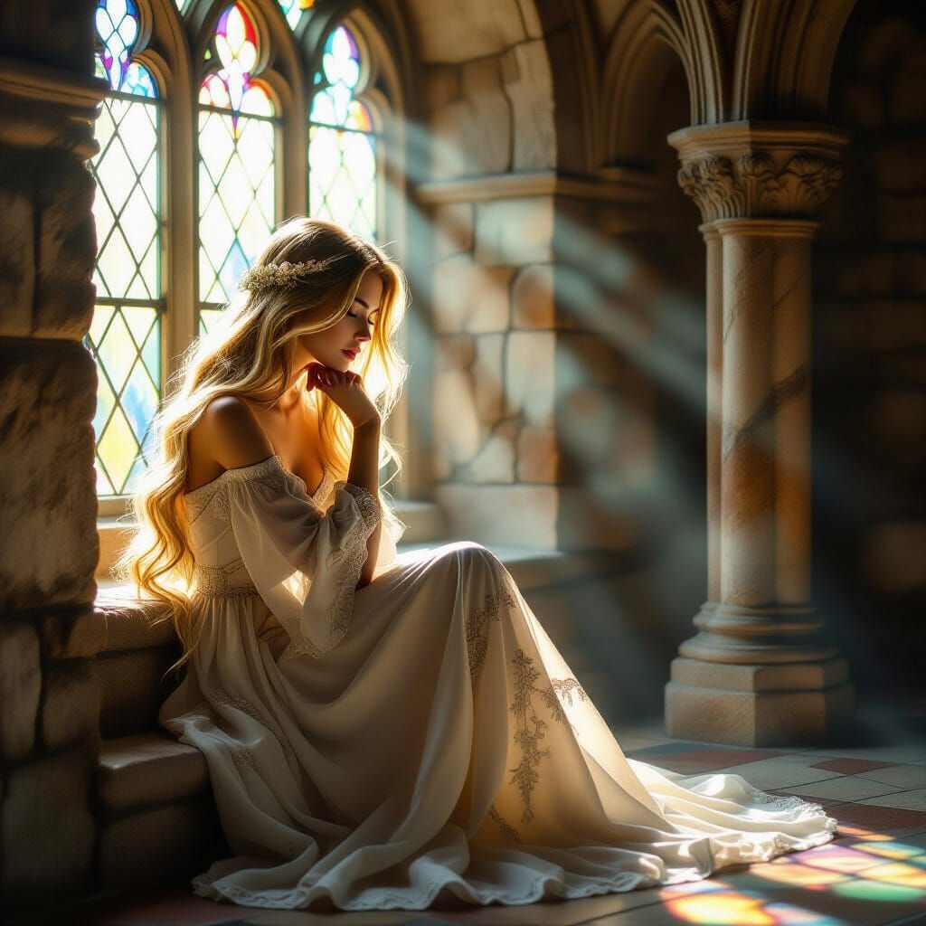 Dreaming Woman   by @LOVE_all_Colours