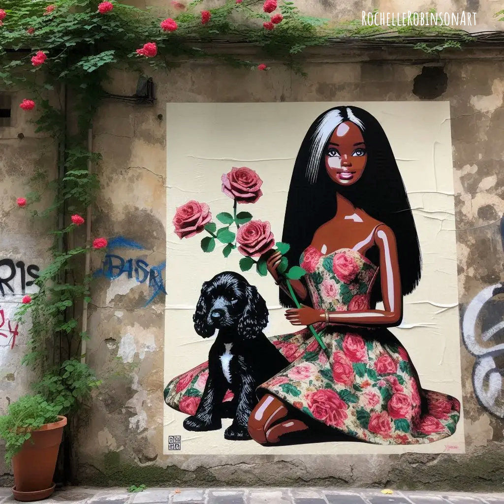 A Young Girl - Street Art