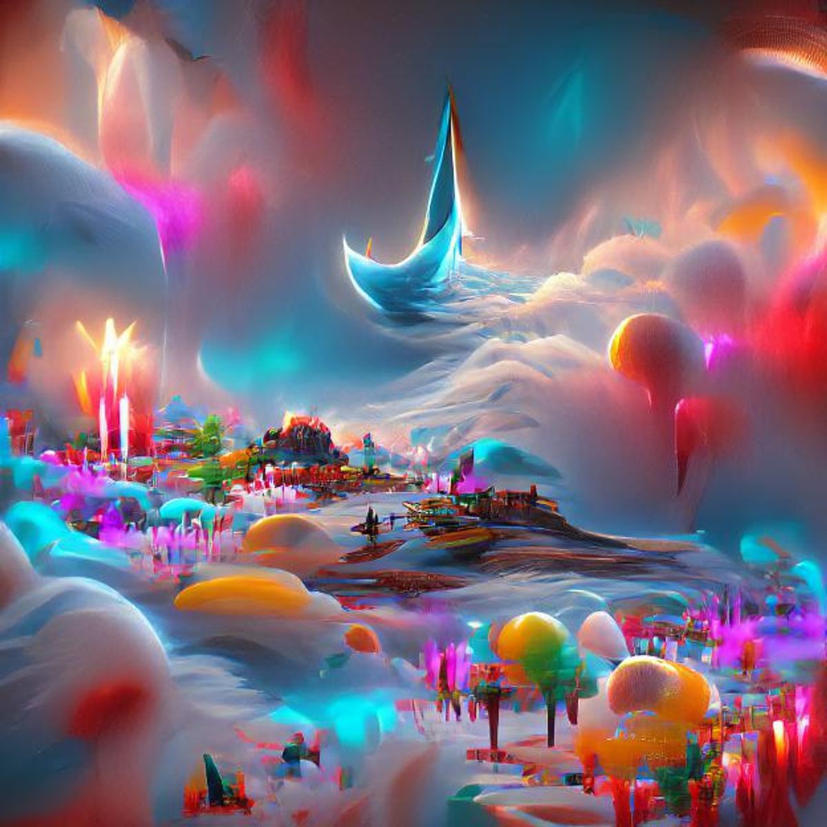 Dreamland - AI Generated Artwork - NightCafe Creator