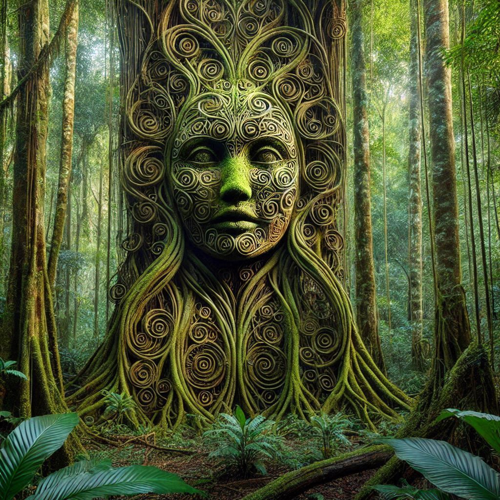 Jungle Vines Woman