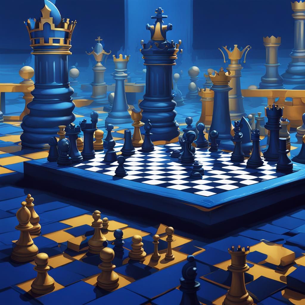 02 10 1996 IBM chess-playing computer Deep Blue becomes the first computer  to win a game of chess against a reigning (human) chess champion,... - AI  Generated Artwork - NightCafe Creator