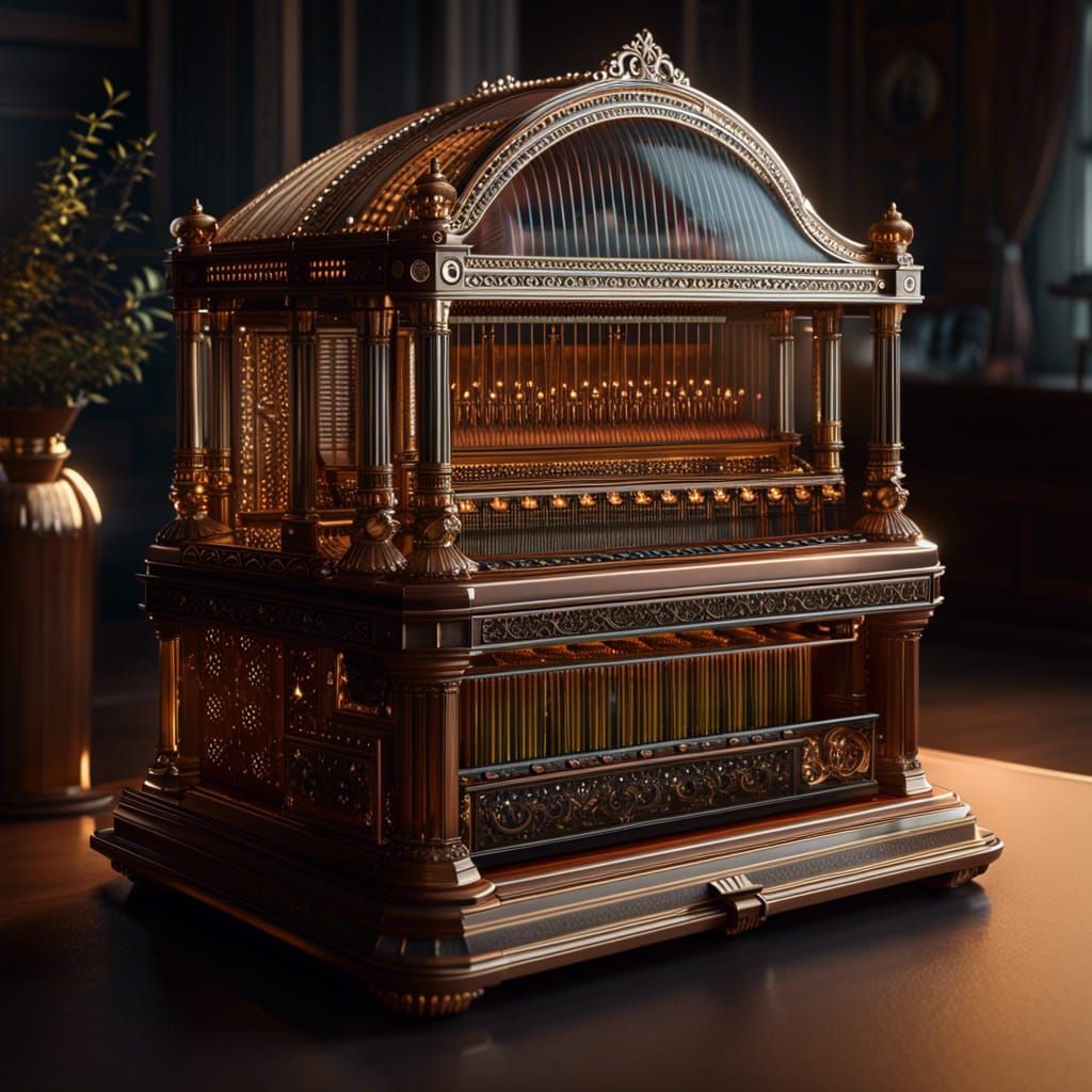 Fizzik's Automatic Musicbox AI Generated Artwork NightCafe Creator