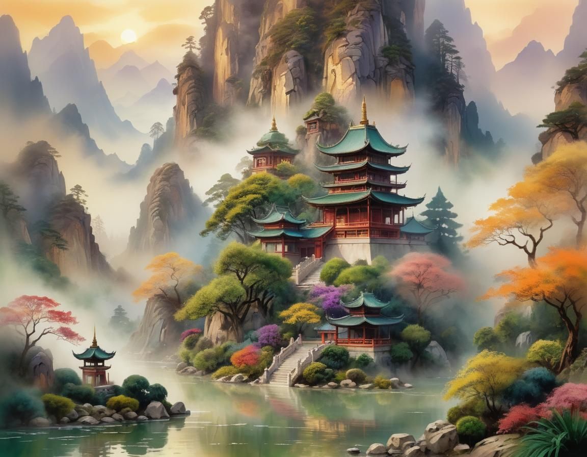 Japanese Landscape (2)  by @JBrosque