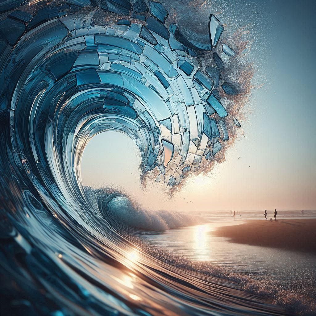 Glass wave