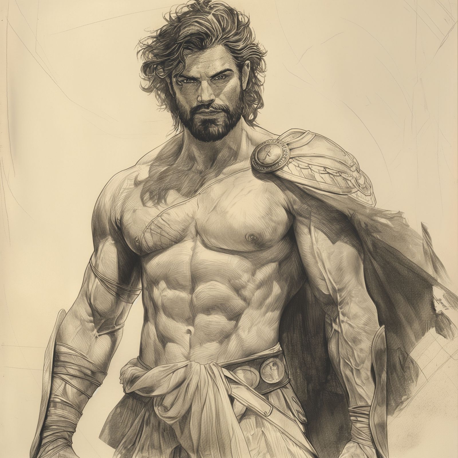 Herculean character sketch