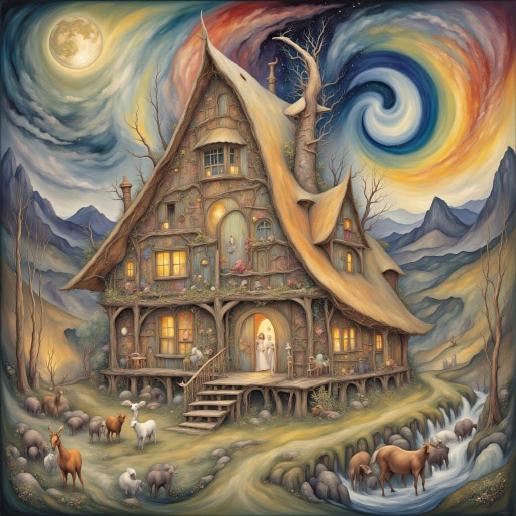 <lora:Misty Mystic:1.0> farmstead