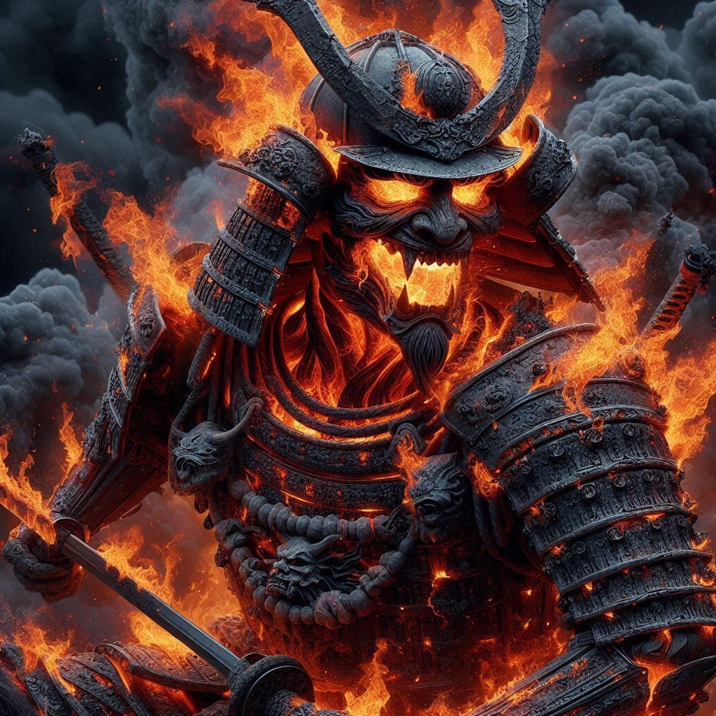 Shuten-Doji - Oni Demon Samurai