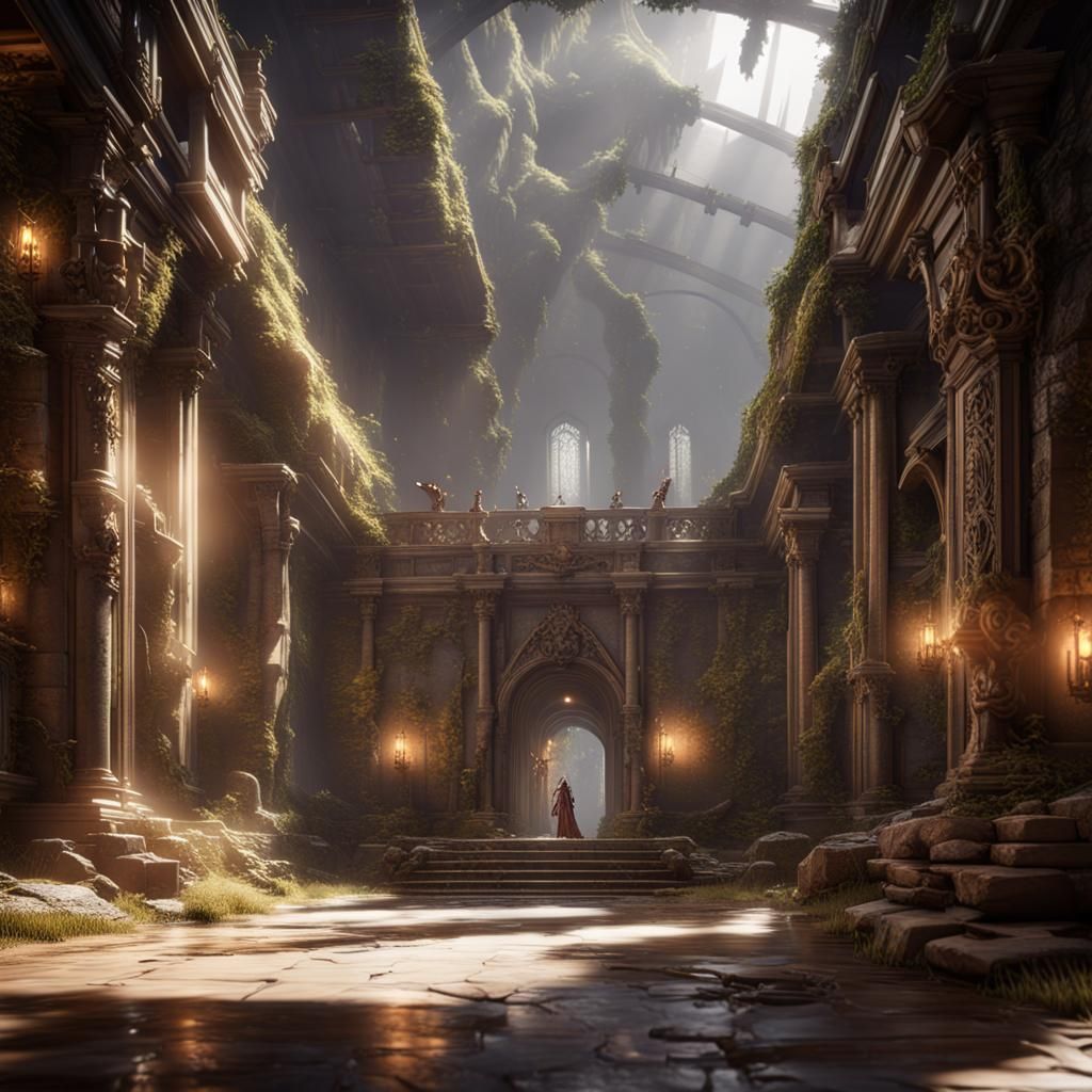 Epic 8K 3D Masterpiece with Intricate Details and HDR Lighti...
