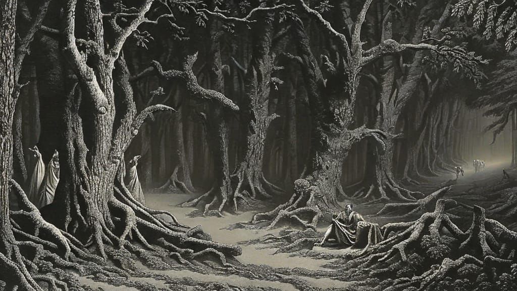  forbidden forest   by @Chippa