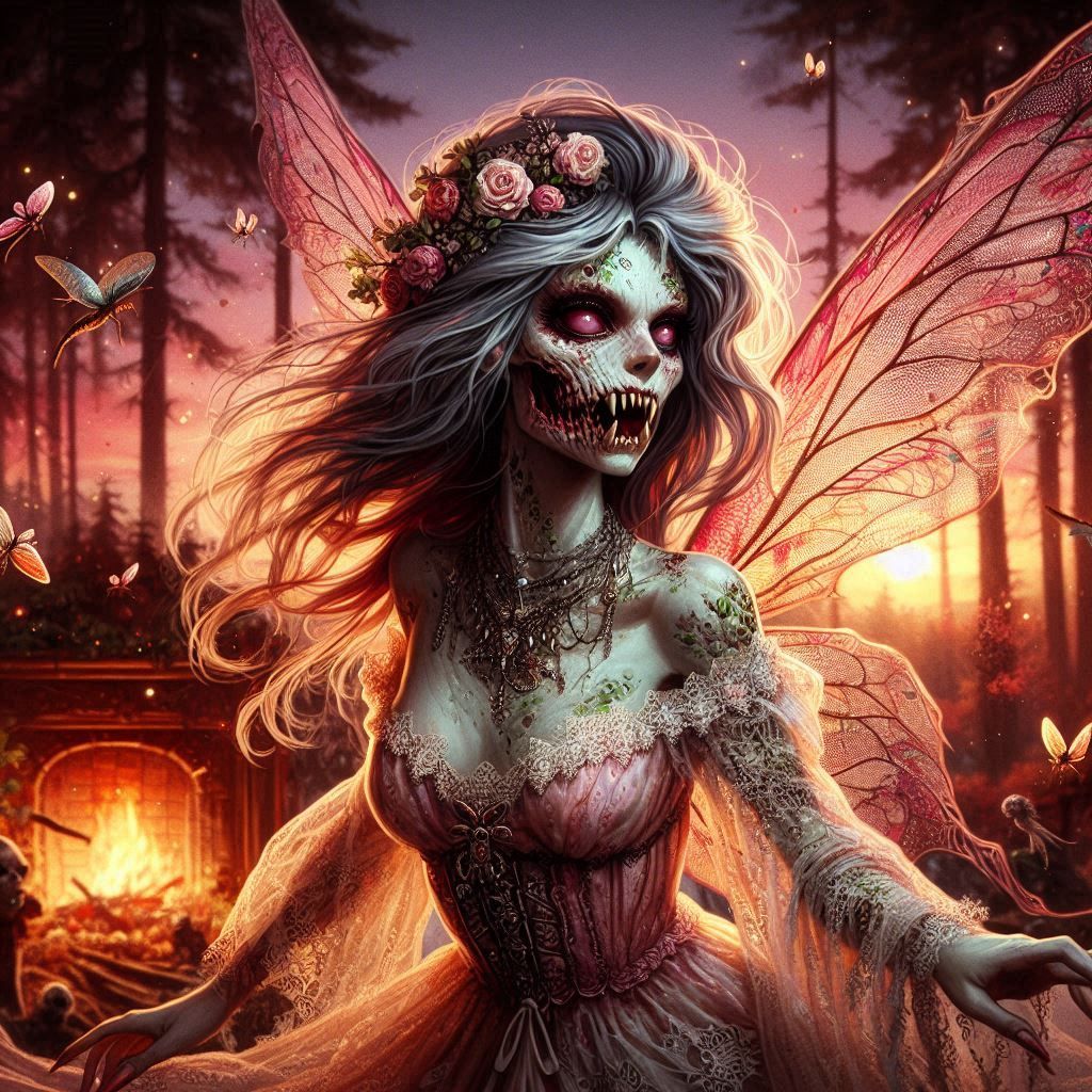 Vixy the Zombie Vampire Fairy