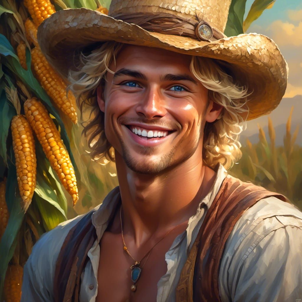 A very Corny🌽Guy  by @Serena Truran