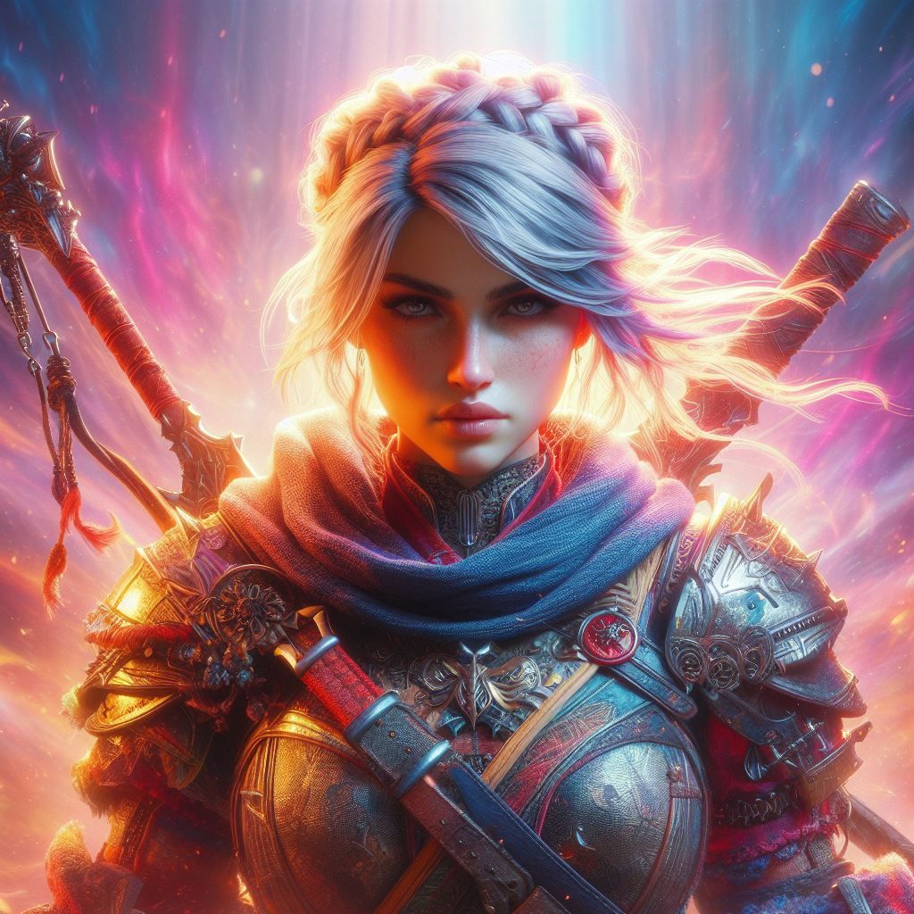 A protagonist of a fantasy world