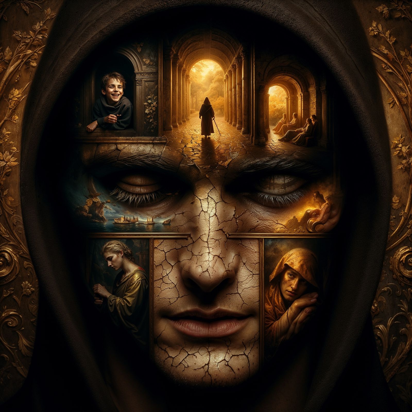 Portrait of Remembering  by @Gecko6955