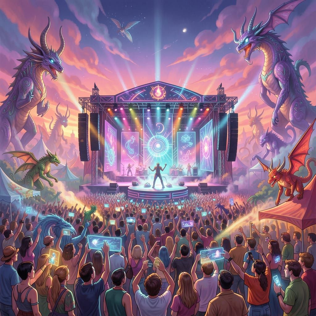 Ethereal Music Festival in Alternate Reality