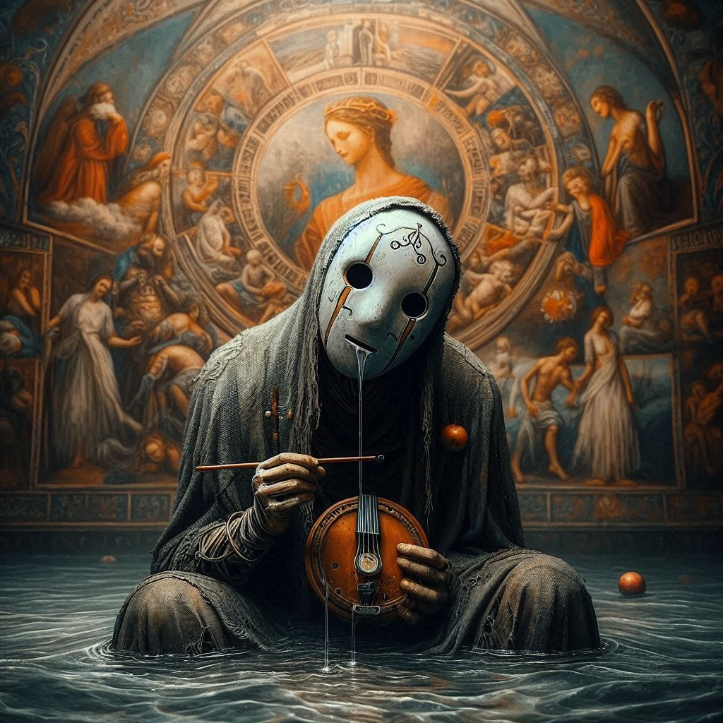 behind this borrowed face