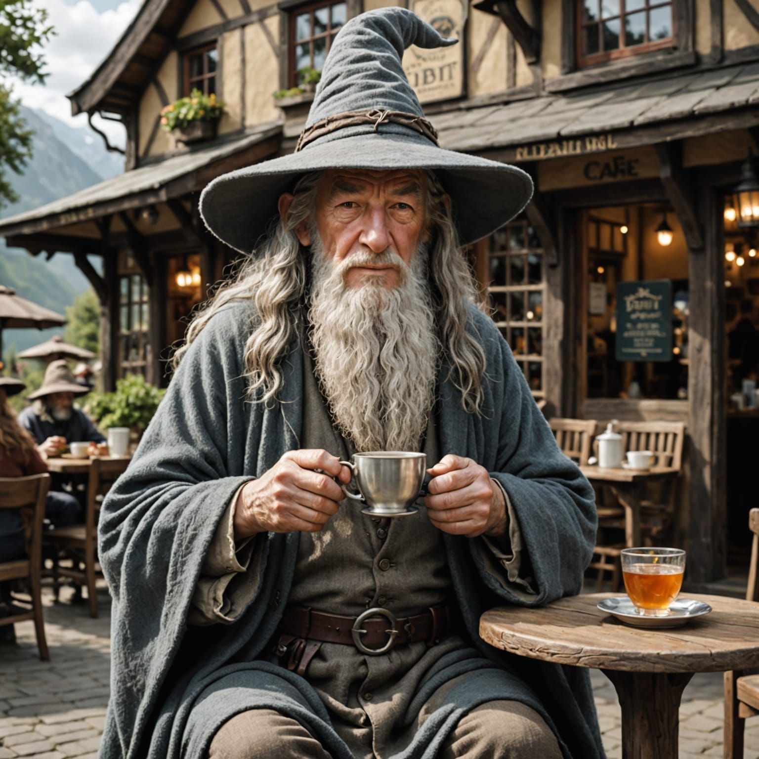 Gandalf the Earl Grey  by @Nightshade Veil